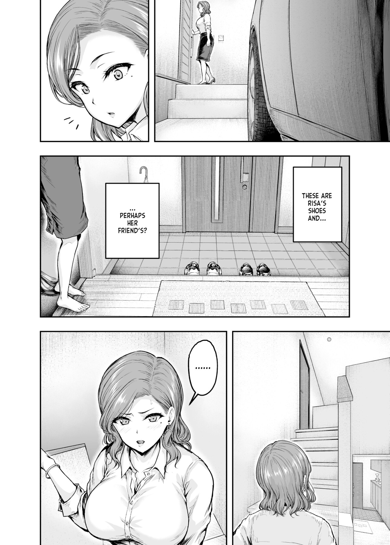 Hentai Manga Comic-Mom's obsessed with her Daughter's Boyfriend 1-Read-13